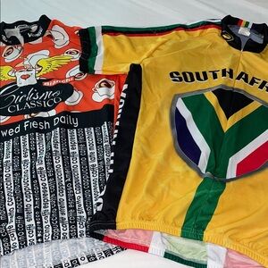 Cycling Jerseys with Graphic Designs